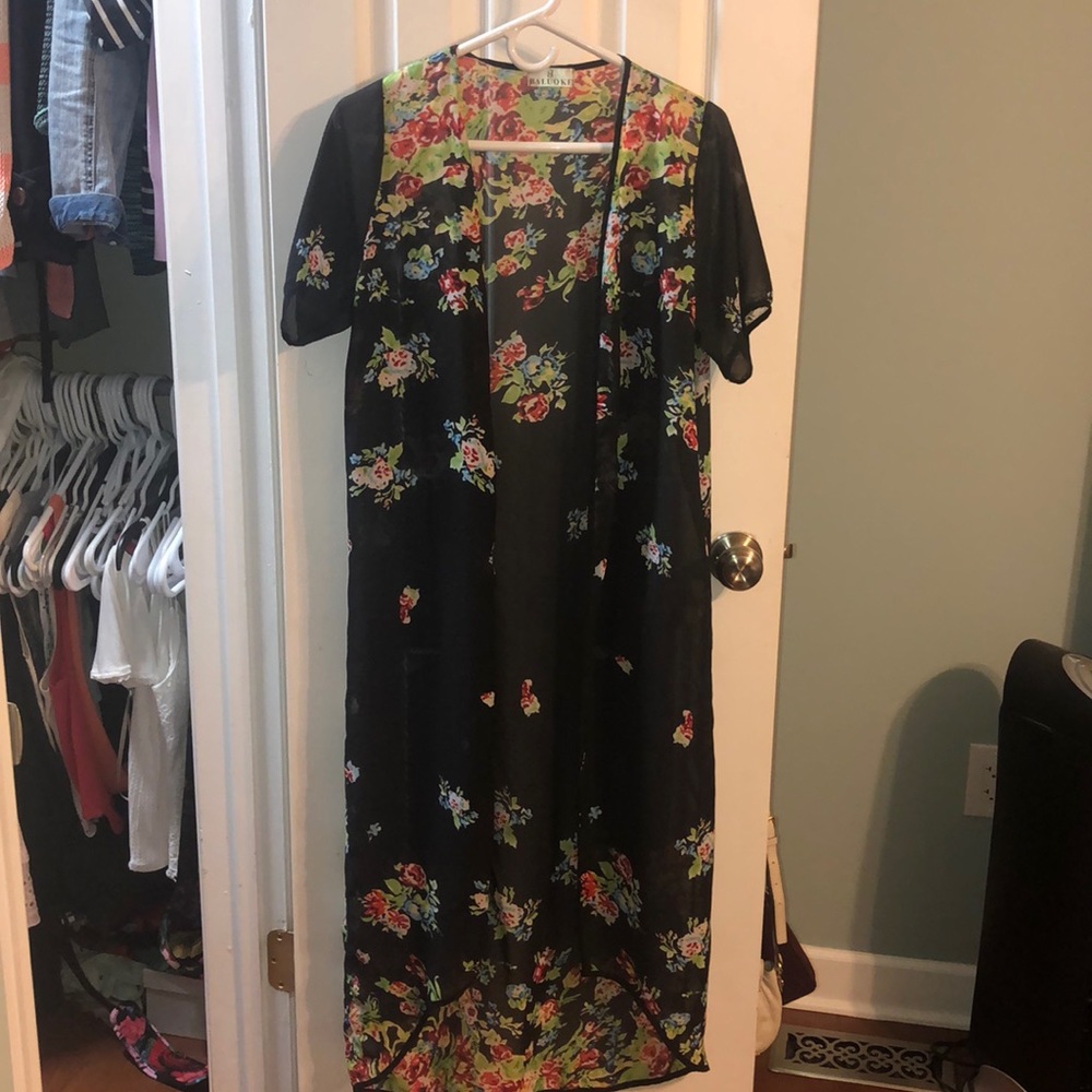 Sheer kimono